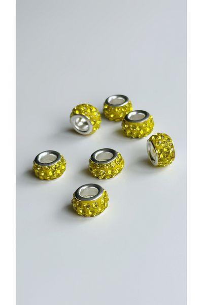 Âlâ Atelier 1Pcs Yellow Stone Charm