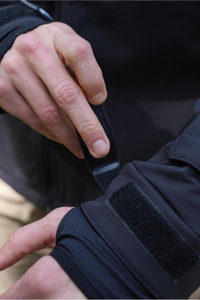 Wolftrap Tactical 11 Cepli Su Ve Rüzgar Geçirmez Içi Polarlı Softshell Mont Siyah
