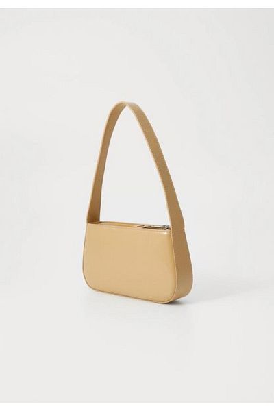 Tommy Hilfiger Women's Beige Shoulder Bag with Logo