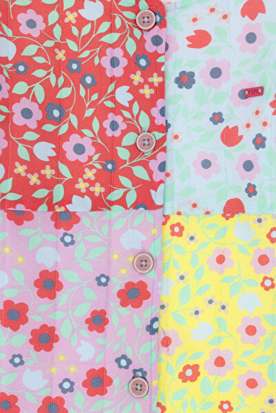 U.S. Polo Assn. Kız Çocuk Nar Çiçeği Uzun Kollu Gömlek 50292379-VR239