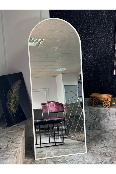 LİLACAM DESİGN Beyaz Boy Aynası 70*180