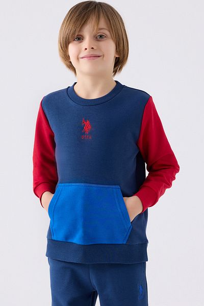 U.S. Polo Assn. Boy's Indigo Pajamas Set 50299486-Vr028