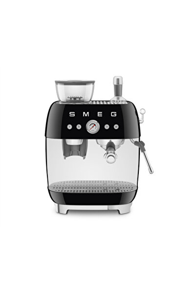 SMEG Siyah Öğütücülü Espresso Kahve Makinesi Egf03bleu