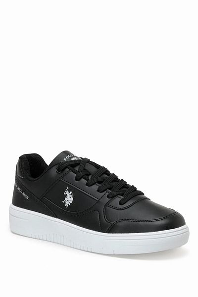 U.S. Polo Assn. Baza. Polo Assn. Pantofi pentru bărbați Lee 3fx, alb-negru