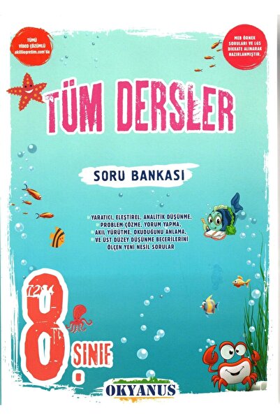 Okyanus Yayınları 8. Sınıf Tüm Dersler Soru Bankası