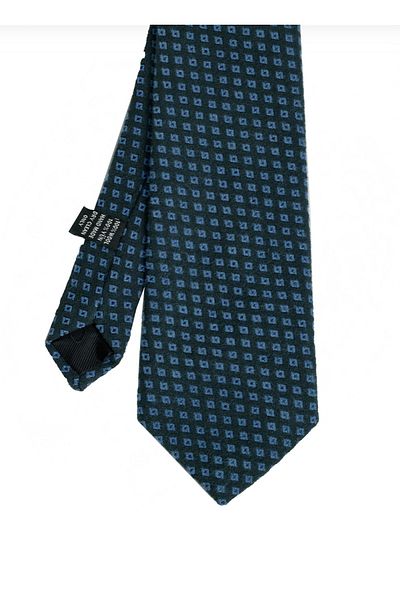CROATE Green Soft Cotton Fabric Tie