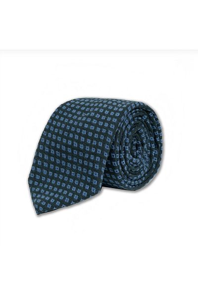 CROATE Green Soft Cotton Fabric Tie