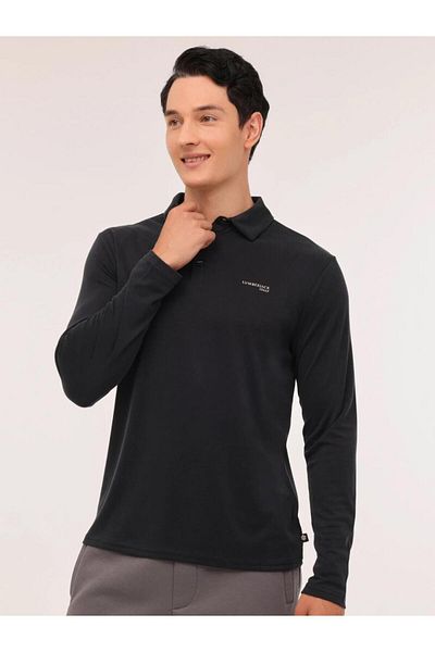 lumberjack ZEYN ML 15ITL510 Поло яка с мека текстура и дълъг ръкав