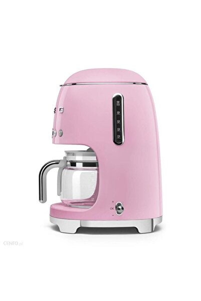 SMEG 50's Retro Style Pembe Filtre Kahve Makinesi Dcf02pkeu