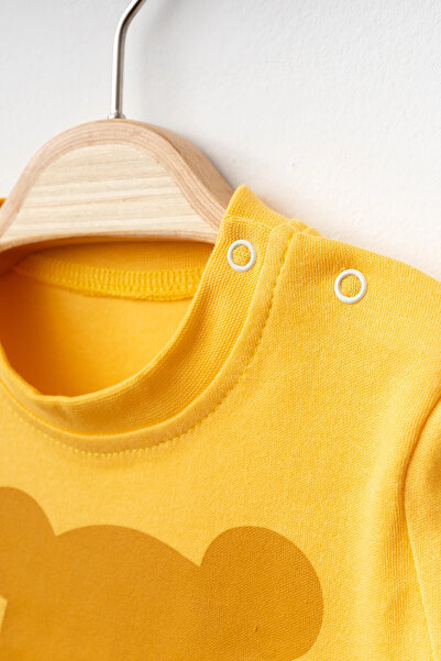 My Hanne Ayıcık Baskılı Erkek Bebek Pijama Takımı 2006