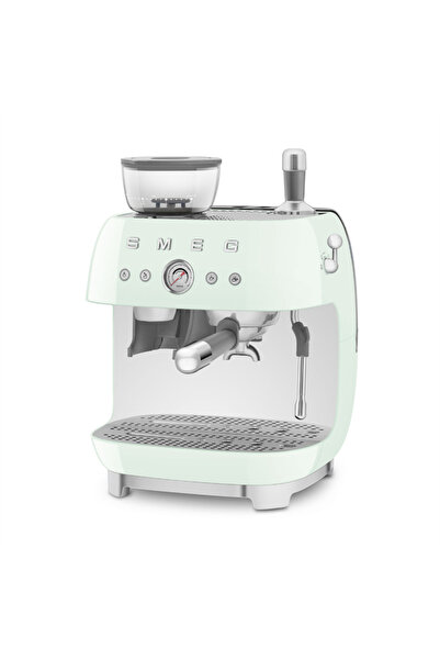 SMEG Pastel Yeşil Öğütücülü Espresso Kahve Makinesi Egf03pgeu