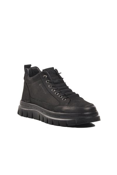Hammer Jack Μαύρα ανδρικά μποτάκια Nubuck