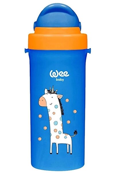 Wee Baby Pipetli Bardak 300ml (KOD:896) - Mavi