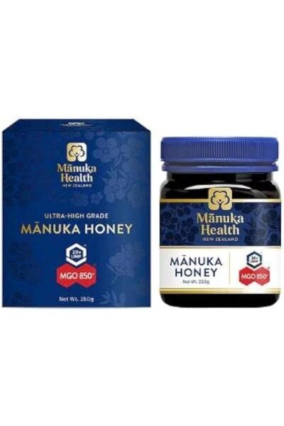 Manuka Health MGO 850+ Manuka Balı UMF 20+ %100 Saf Yeni Zelanda Balı, 250 G