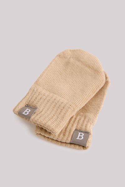 GB Baby Bg Store Baby Girl Beige Gloves