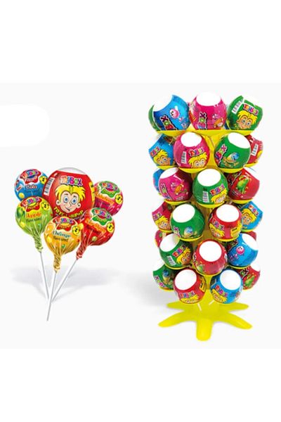 Toybox Lot of 43 Lollipop Toy Stands