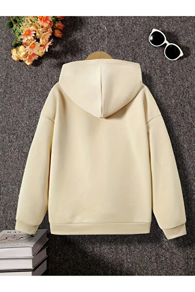 DİSCOST Φούτερ Unisex – Cat Puccino Digital με τύπωμα , με κουκούλα , Casual και Street Style