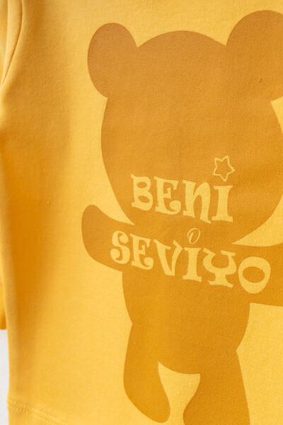 My Hanne Ayıcık Baskılı Erkek Bebek Pijama Takımı 2006