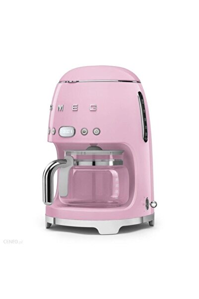 SMEG 50's Retro Style Pembe Filtre Kahve Makinesi Dcf02pkeu