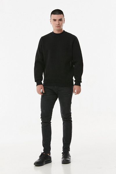 Fulla Moda Φούτερ Basic Stand Collar