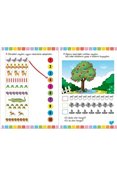 Harika Çocuk Yayınları 6 Yaş 1 . Sınıfa Hazırlık Seti - Ilkokula Başlayacaklar Için Çizgi Çalışmaları Matematik Kodlama Ve