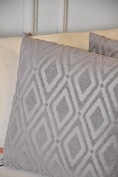 BİRHOME Mila Jakar Özel Tasarım 2'li Dekoratif Kırlent Kılıfı 43x43 cm