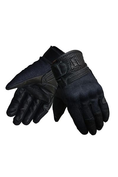 Vexo Black Large Size Denim Gloves