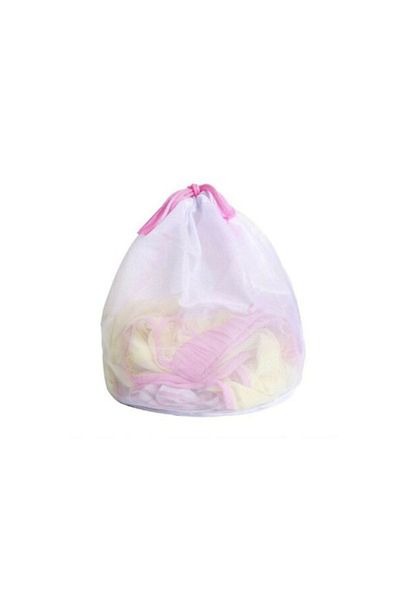 Malzek 40X60 Laundry Net with Colorful String - 4 Pieces