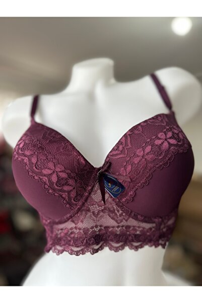 Acemoğlu tekstil C Cup Dolgusuz Dantelli Büstiyerli Sütyen