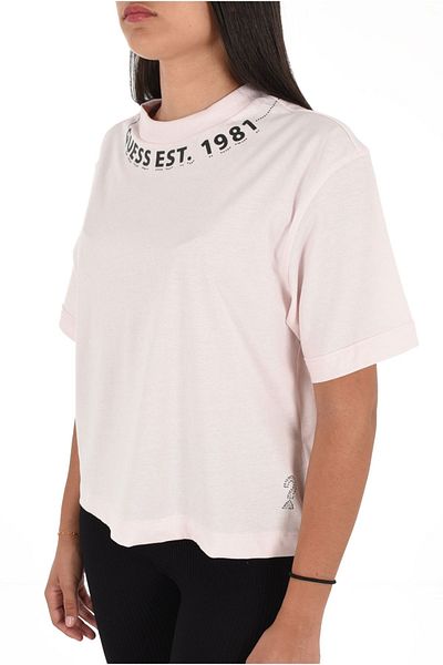 Guess Ss Cn Neck Logo Tee