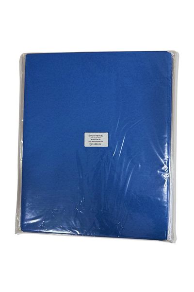Fabemax Blue Disposable Bath Towels - Hygienic 60X150 10Pcs Hotel and Sports Guest Towels