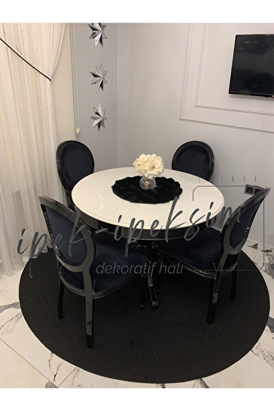 İpek-İpeksim Dekoratif Halı DAVET DEKOR  TÜY POST SÜS  ORTA SEPHA MASA SÜSÜ S...