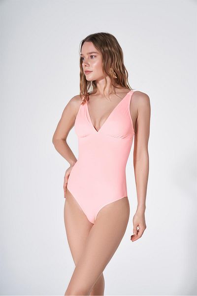 HAREM SUARE V-Neck Sorbet Pink - Miramas Swimsuit