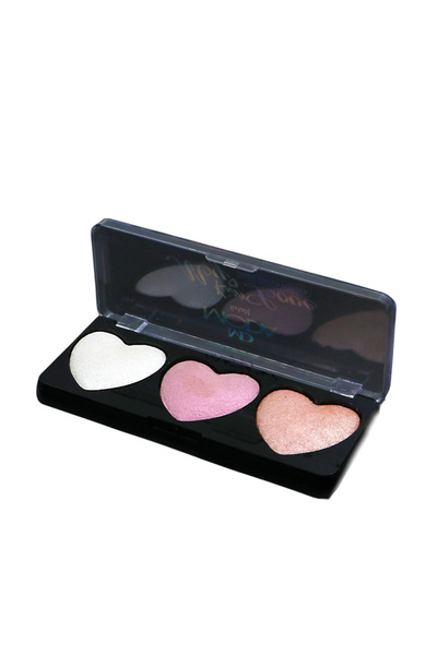 Moda Beauty ثلاثية إضاءة على شكل قلب