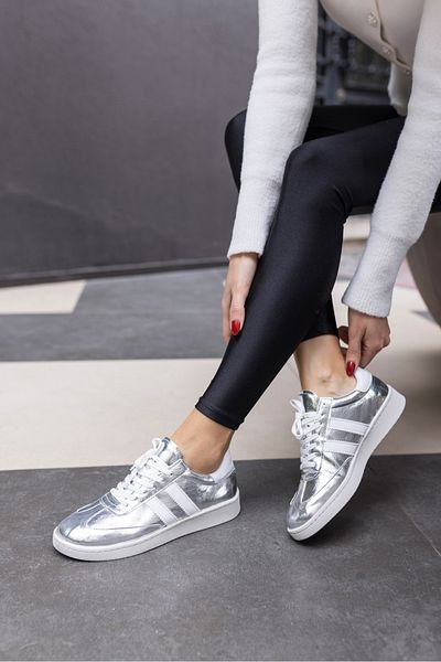 ANGELİNA JONES Adidași BRUCE pentru damă, cu bretele argintii