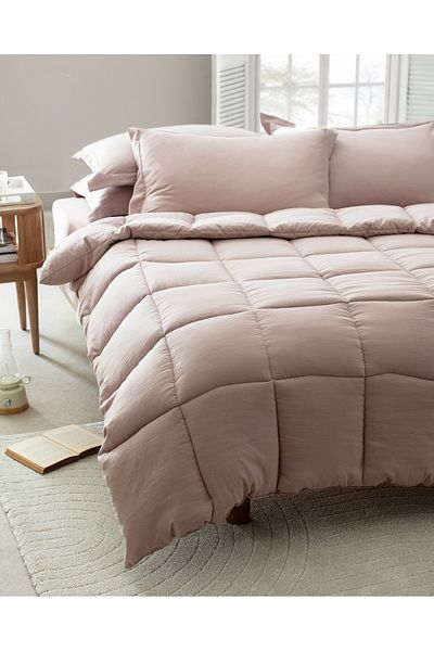 Madame Coco Mona Single Comforter Set - Powder