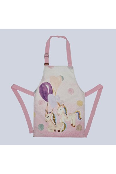 Zeyno ve Memo 3-6 Yaş Çocuk Desenli Boyama ve Aktivite Önlüğü