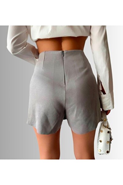 DENİZCE SÜET ŞORT ETEK