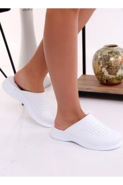 Ayzen شباشب مريحة لتقويم العظام باللون الأبيض (الطبيب، الطباخ، الممرضة vs vs...)