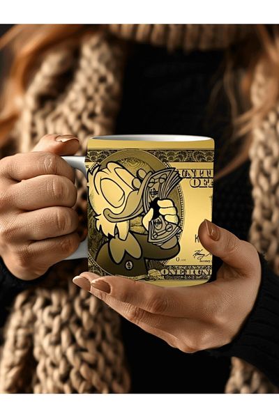 Evion Cartoon Characters Within Dollar 3D Print Porcelain Mug Mug - Gift Mug - Printed Mug