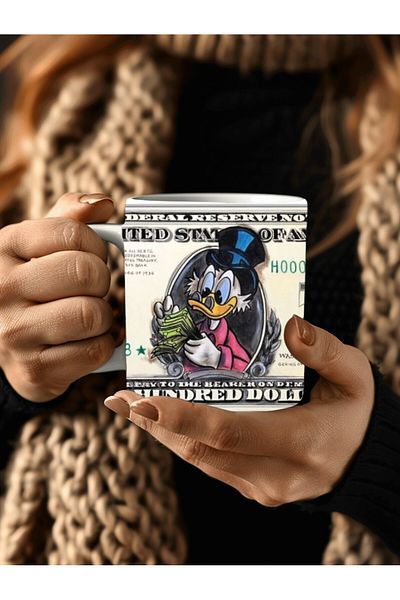 Evion Cartoon Characters Within Dollar 3D Print Porcelain Mug Mug - Gift Mug - Printed Mug