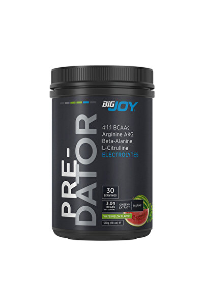 Bigjoy Sports Preworkout PreDator Karpuz Aroma 510g 30 Servis Pre-workout Advanced Blend