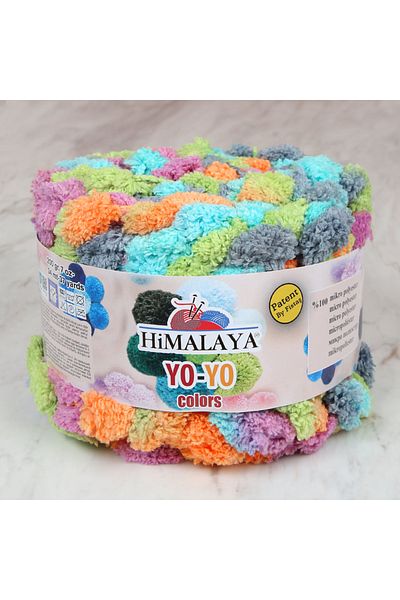 Himalaya Yo-Yo Colors / Orange |   Light Blue |   Fuchsia |   Green / 82004 / 3 Pack
