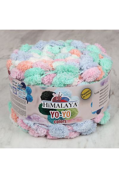 Himalaya Yo-Yo Colors / Mint Green |   Soft Blue |   Pink |   Light Cream / 82001 / Pack of 3