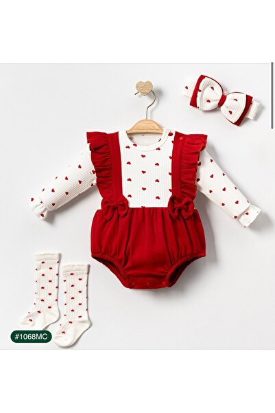 cayzen رومبير للفتيات الصغيرات مع قلب، جوارب للركبة، باندانا