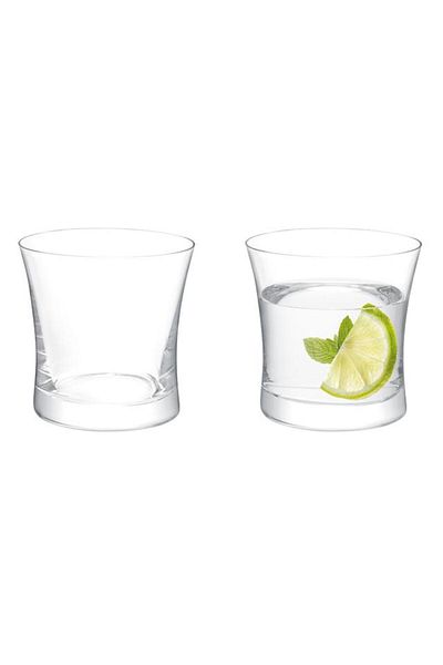Madame Coco Grace Set of 4 Crystal Water Glasses - 280 ml