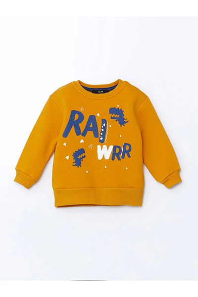 LC Waikiki Lcw Kids Crew Neck Printed Boys Sweatshirt