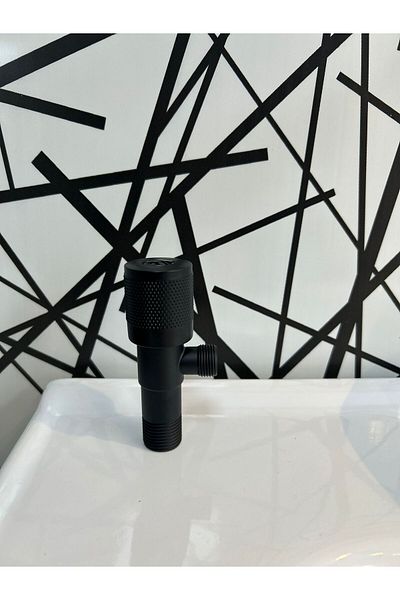 ZEK BANYO Black Matte Bidet Tap - Intermediate Tap Lux