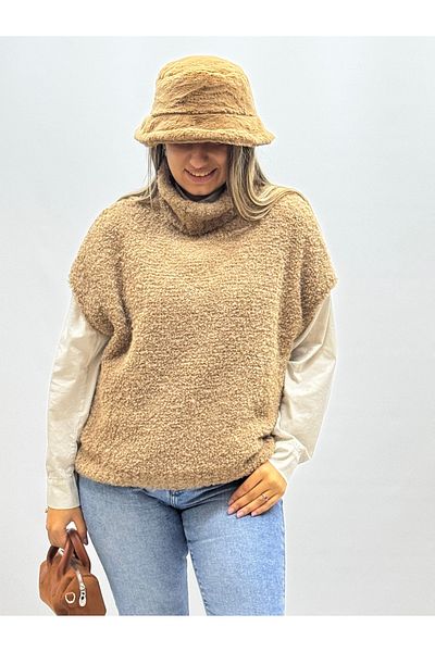 İTALYAN BUTİK Italian Fisherman Sleevless Jumpsuit