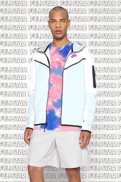 Nike Sportswear Tech Fleece Hanorac cu glugă cu fermoar complet Albastru